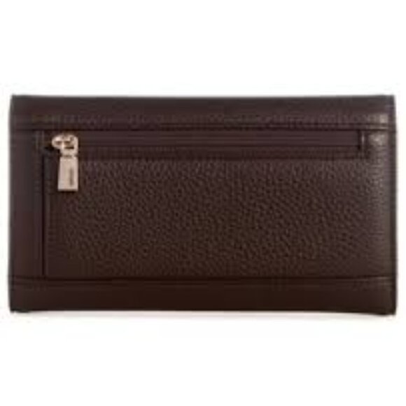 GUESS Women's Lyndi Slim Trifold Wallet - Picture 2 of 3